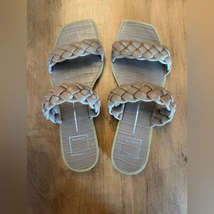 Dolce Vita Braided Double-Strap Slides